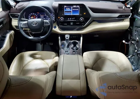 2021 Toyota Highlander Limited from USA, damaged, VIN 5TDDZRBH8MS113535